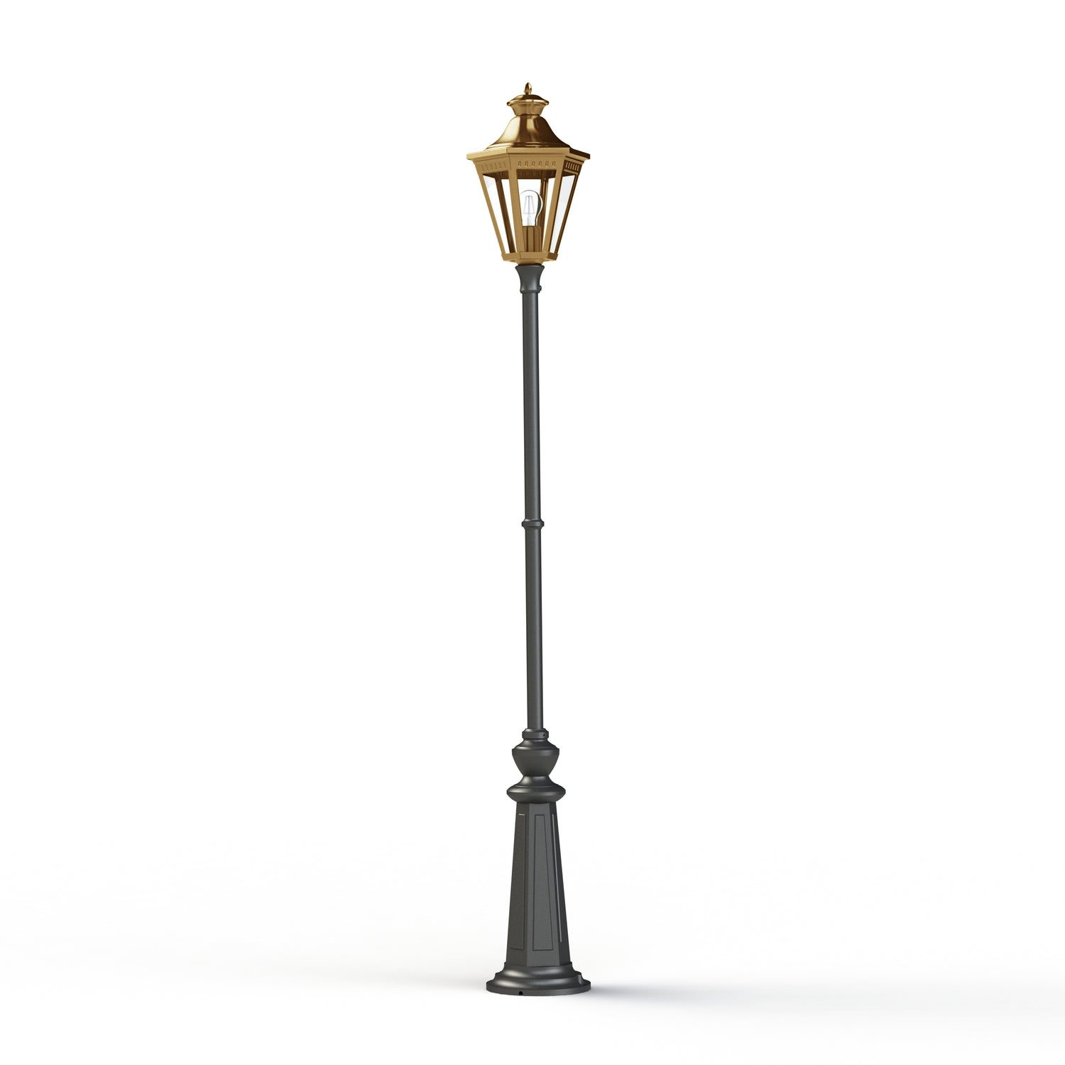 Lampadaire Victoria N°12 Laiton vernis teinté 070 164010070