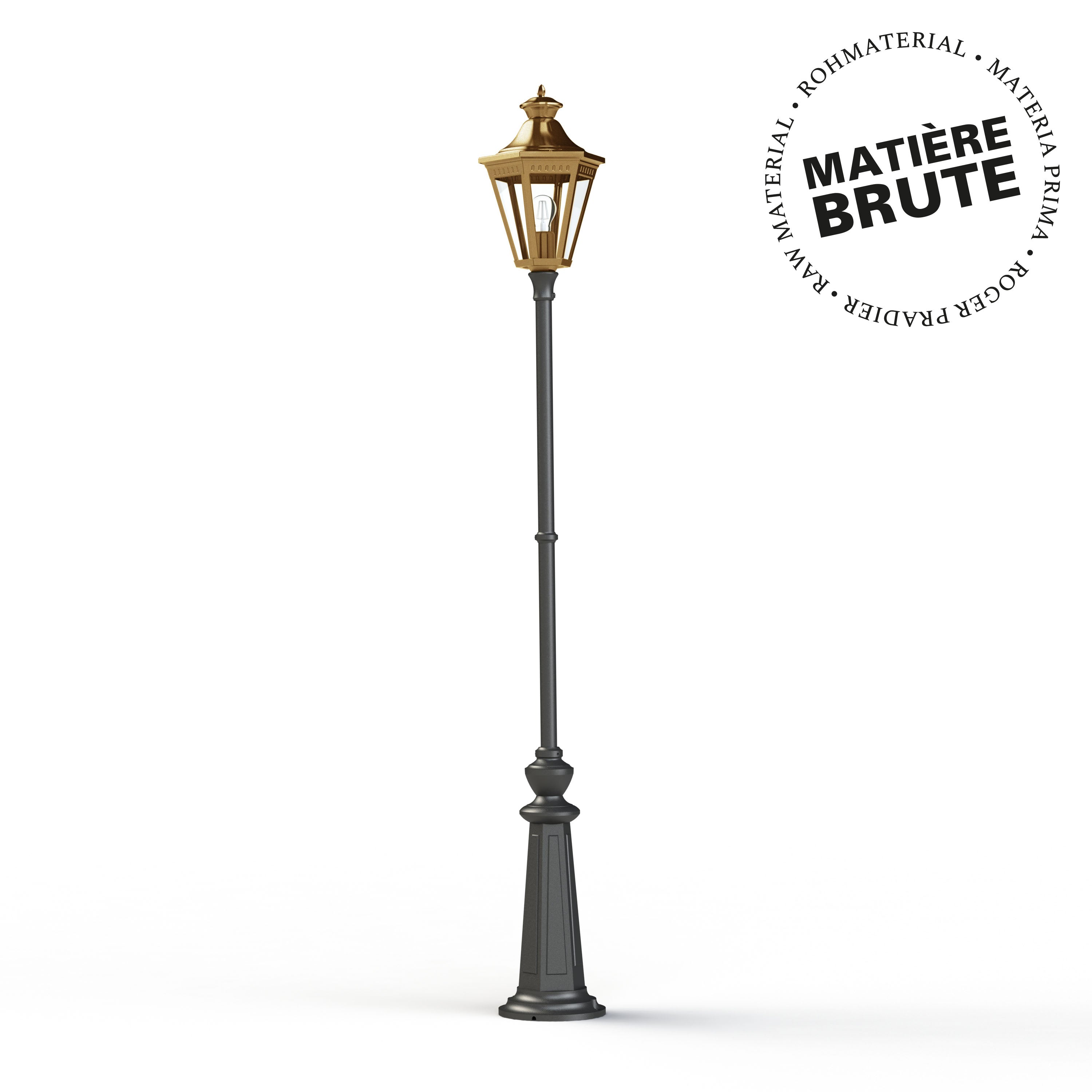 Lampadaire Victoria N°12 Laiton brut 072 164010072