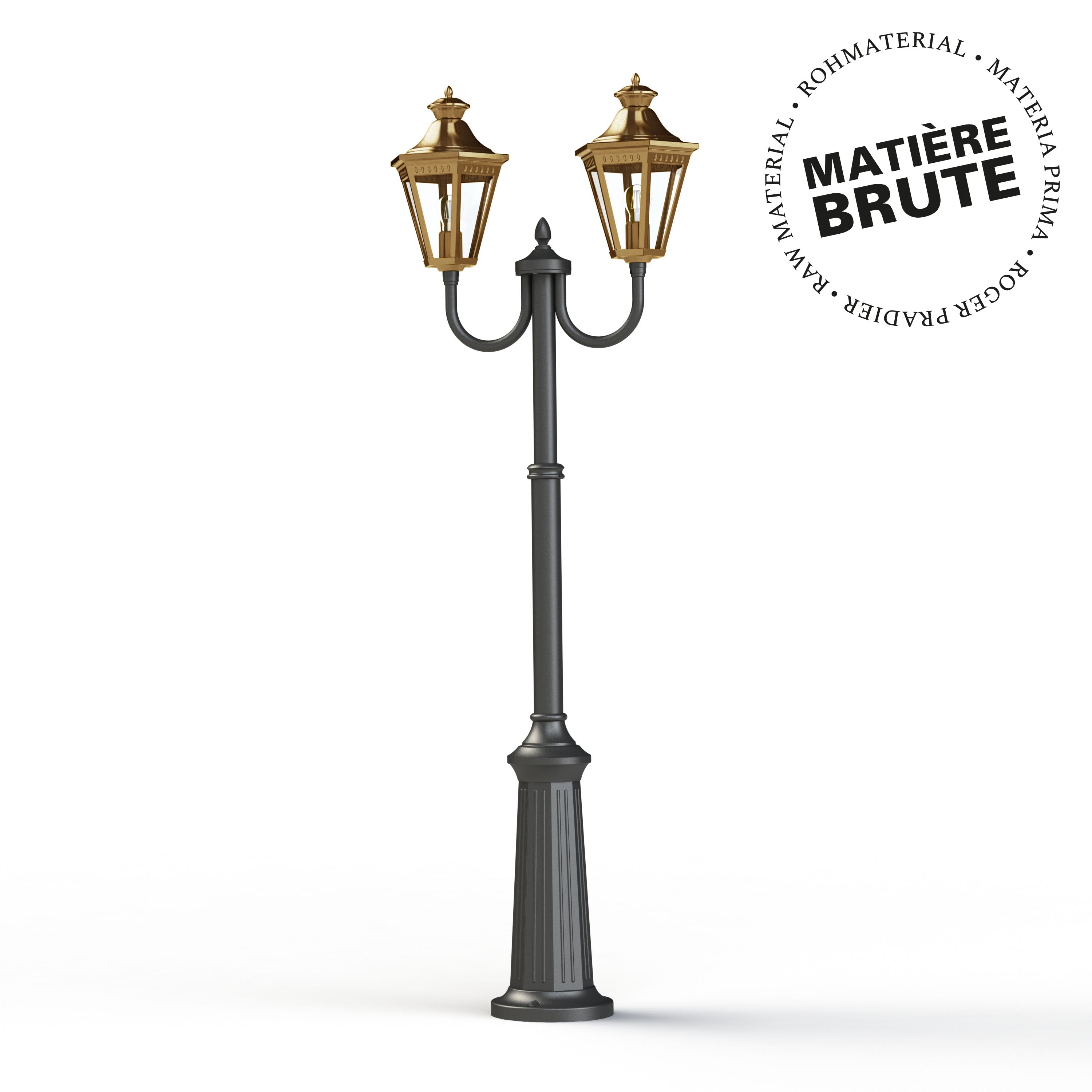 Lampadaire Victoria N°13 Laiton brut 072 164011072