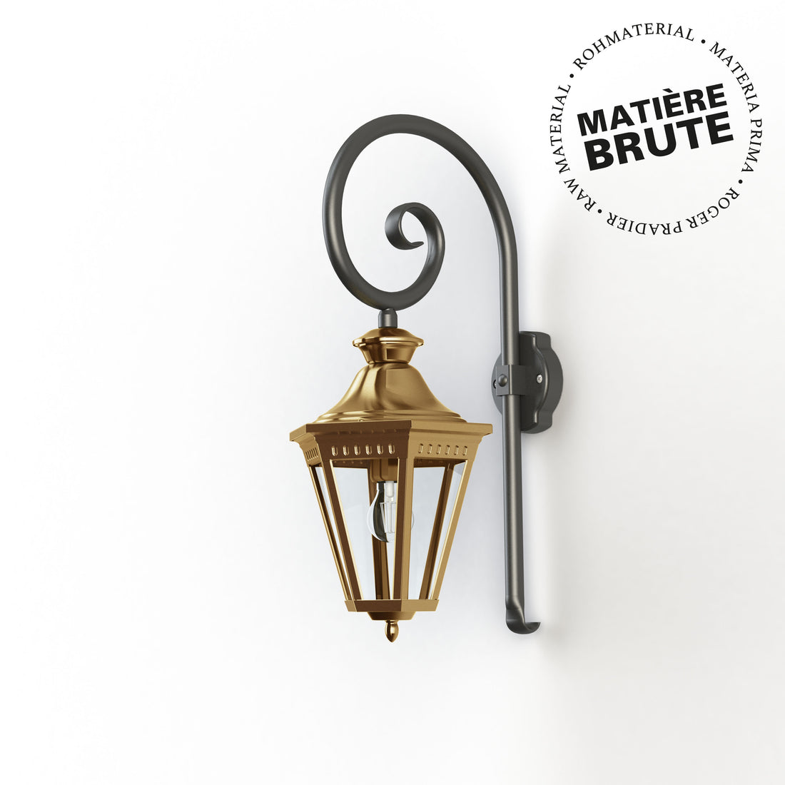 Applique Victoria N°3 Laiton brut 072 164003072