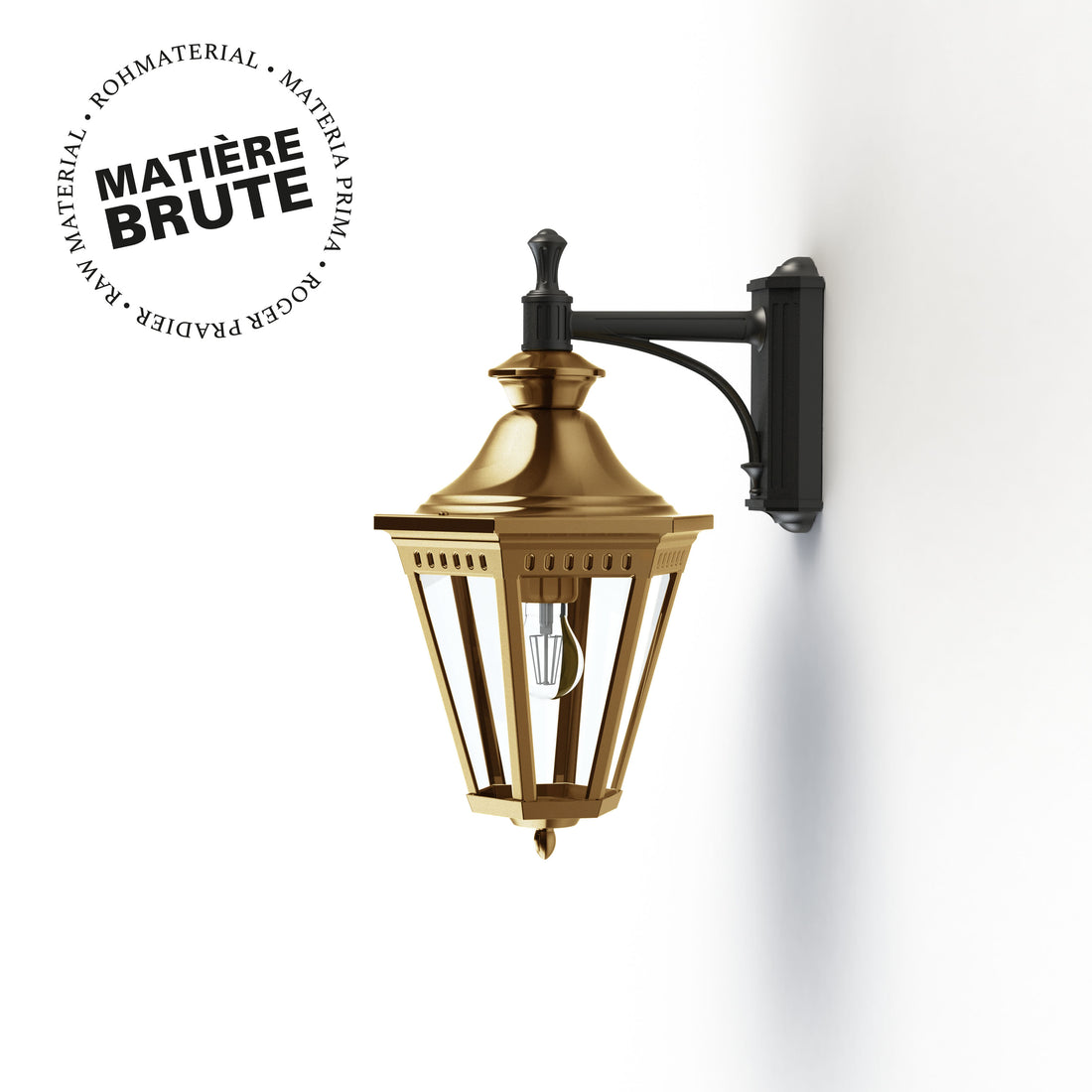 Applique Victoria N°5 Laiton brut 072 164005072
