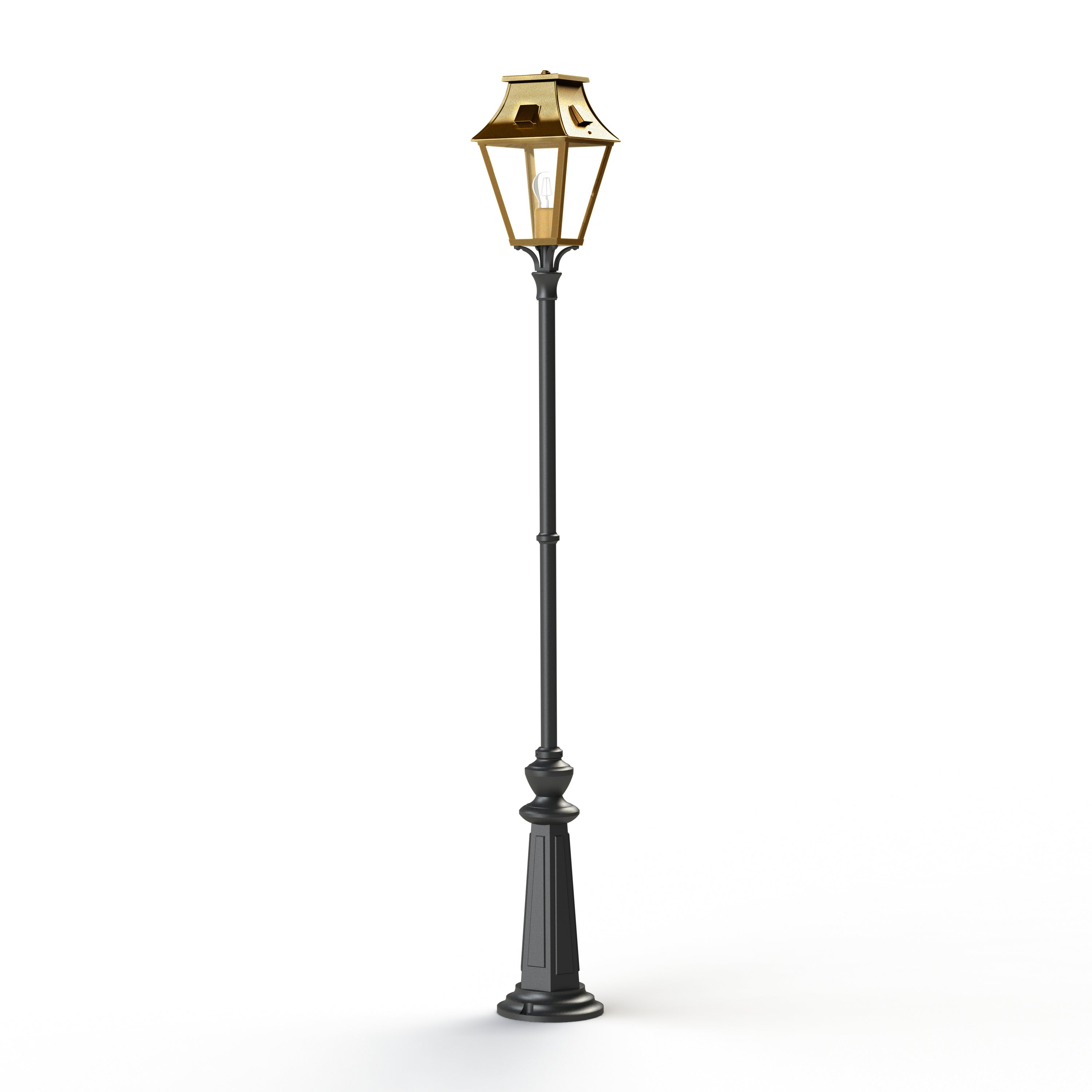 Lampadaire Vieille France N°3 Laiton brut 072 163003072